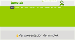 Desktop Screenshot of inmotek.com